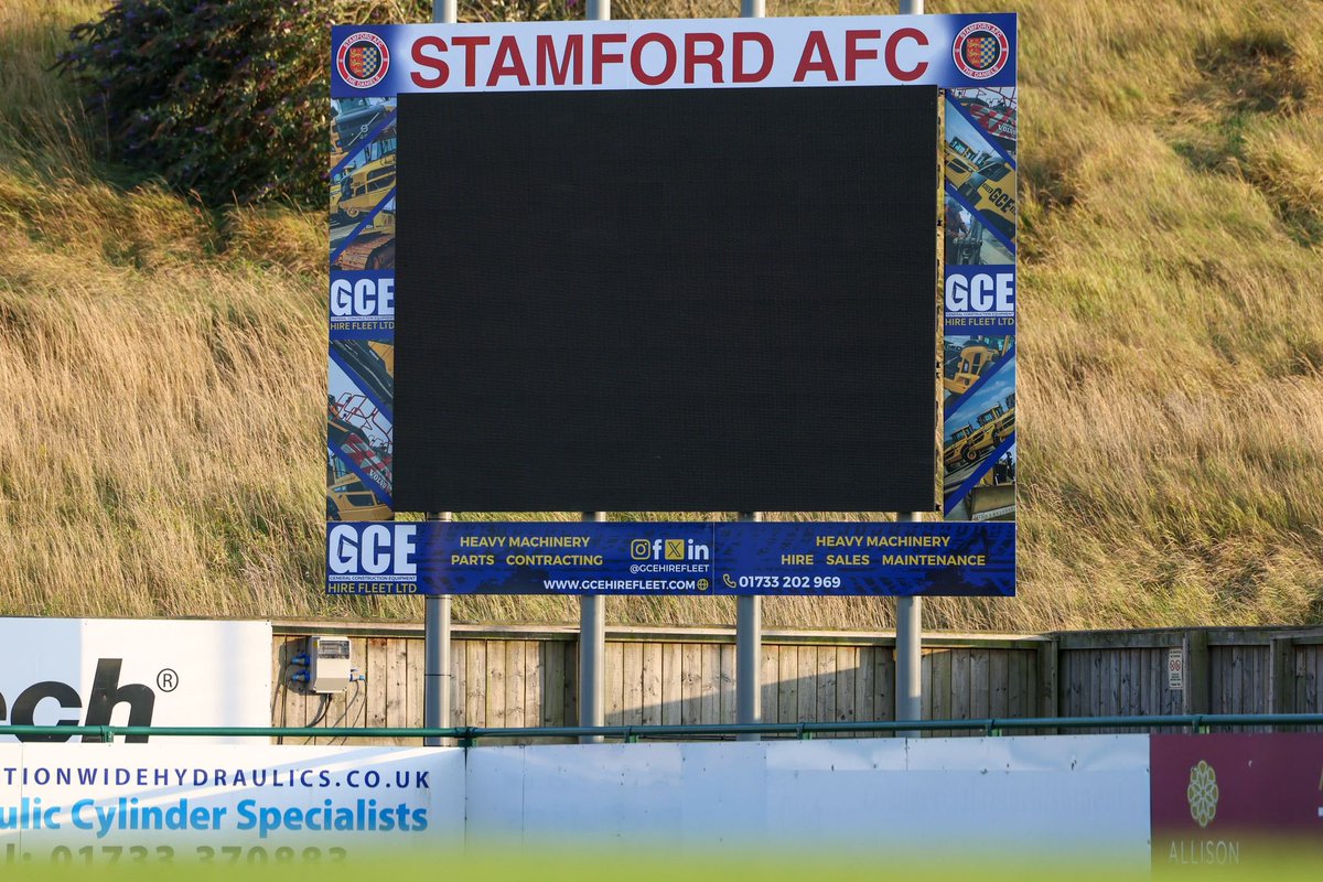 Stamford AFC (@stamfordafc1896) on Twitter photo 𝐓𝐡𝐚𝐧𝐤 𝐲𝐨𝐮
A big shoutout to our sponsor GCE Hire Fleet Ltd for supporting the club by sponsoring our new scoreboard on a long term deal!
Thank you for your continued support, we truly appreciate it!
Stamford AFC 🤝 <a href="/GCEHireFleet/">GCE Hire Fleet Ltd</a> 𝐓𝐡𝐚𝐧𝐤 𝐲𝐨𝐮
A big shoutout to our sponsor GCE Hire Fleet Ltd for supporting the club by sponsoring our new scoreboard on a long term deal!
Thank you for your continued support, we truly appreciate it!
Stamford AFC 🤝 <a href="/GCEHireFleet/">GCE Hire Fleet Ltd</a>