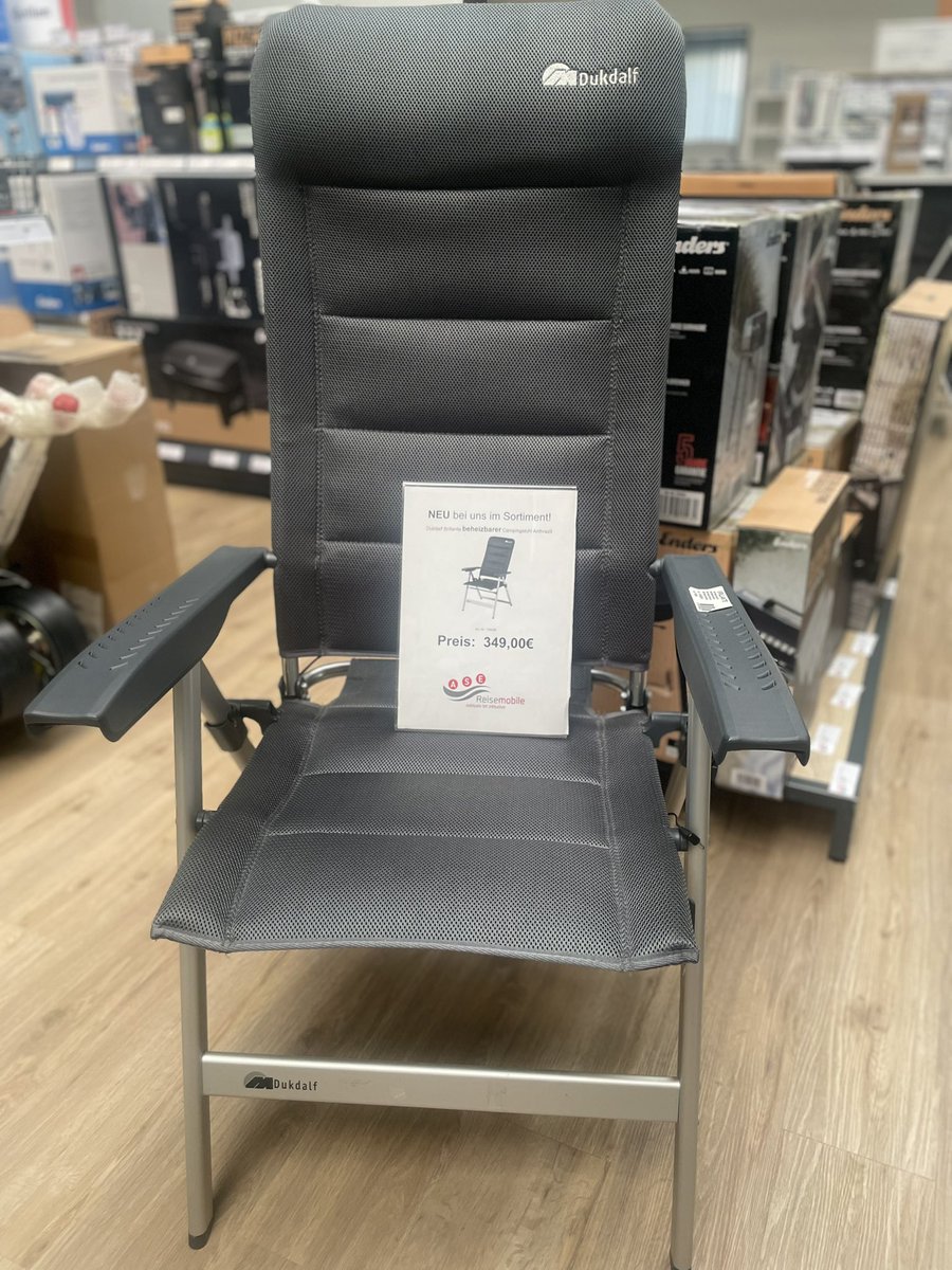 ASEReisemobile's tweet photo. 🪑 Große Auswahl an Campingstühlen bei ASE Reisemobile!
Mit &amp; ohne Beinauflage, beheizbare Modelle und sogar einige zum Angebotspreis!

Jetzt vorbeikommen &amp; probesitzen!
📍 Komfort, wie er sein soll – für echte Camper!
#Camping #Campingstuhl #ASEReisemobile #OutdoorComfort https://t.co/8UNKT1vF46