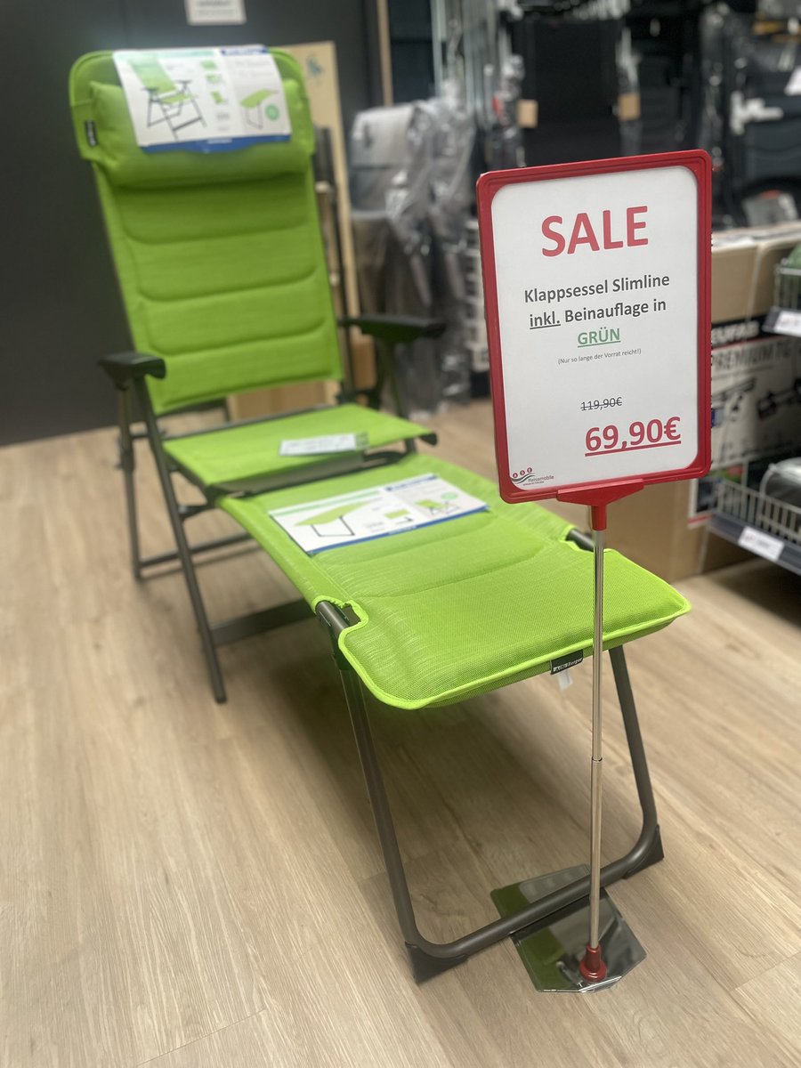 ASEReisemobile's tweet photo. 🪑 Große Auswahl an Campingstühlen bei ASE Reisemobile!
Mit &amp; ohne Beinauflage, beheizbare Modelle und sogar einige zum Angebotspreis!

Jetzt vorbeikommen &amp; probesitzen!
📍 Komfort, wie er sein soll – für echte Camper!
#Camping #Campingstuhl #ASEReisemobile #OutdoorComfort https://t.co/8UNKT1vF46