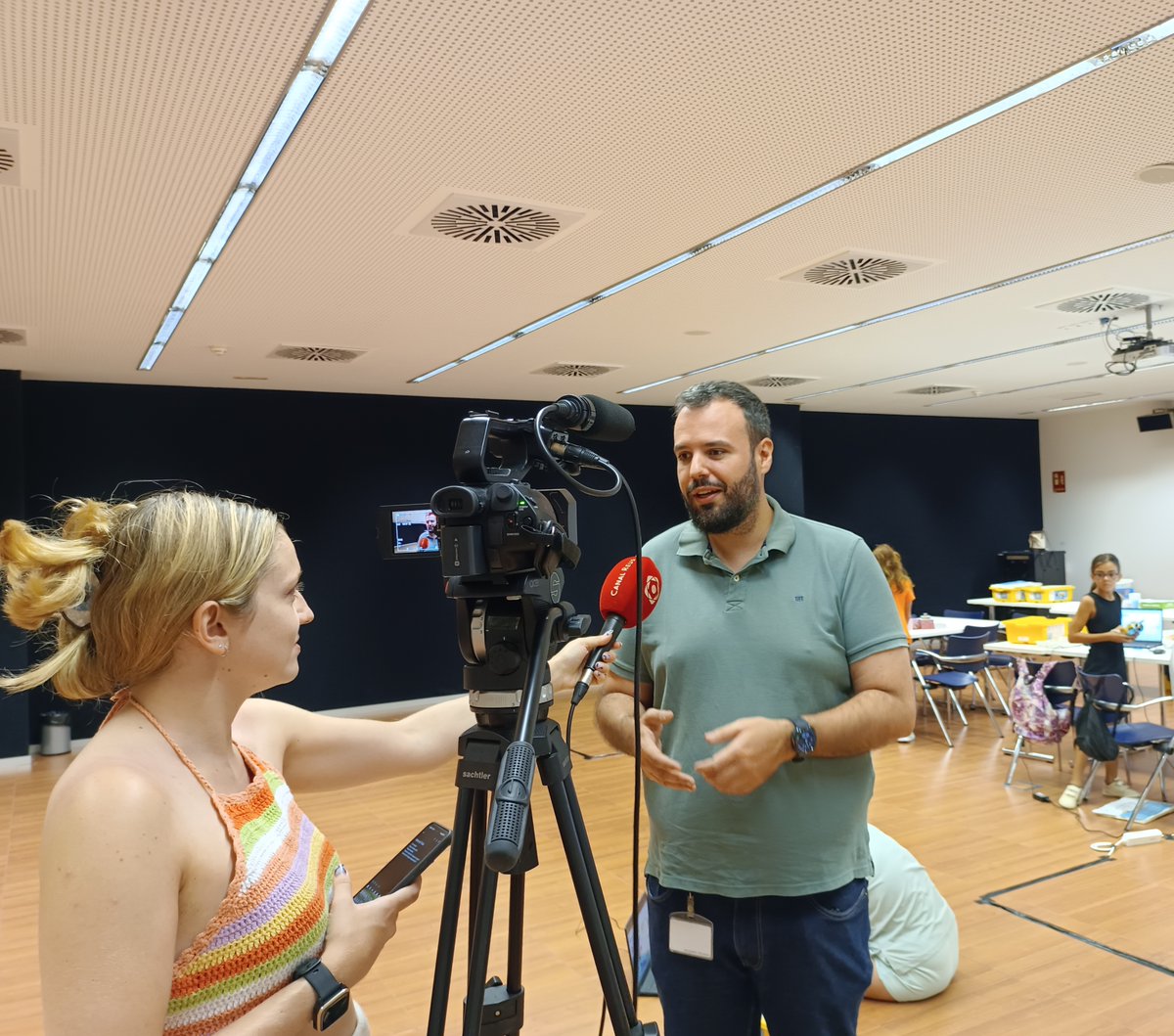 Clúster TIC Catalunya Sud (@ticsud) on Twitter photo 👩💻Aquest estiu una cinquantena d'alumnes del #CampusTecnològic del <a href="/TICSud/">Clúster TIC Catalunya Sud</a> i <a href="/RedessaReus/">REDESSA</a> han viatjat pel món i per la història a través d'activitats de programació, creació virtual i molt més!!
👇👇Gràcies <a href="/canalreus/">Canal Reus</a>!👇👇
canalreus.cat/noticies/socie…
#TICSud #NextGenerationEU 👩💻Aquest estiu una cinquantena d'alumnes del #CampusTecnològic del <a href="/TICSud/">Clúster TIC Catalunya Sud</a> i <a href="/RedessaReus/">REDESSA</a> han viatjat pel món i per la història a través d'activitats de programació, creació virtual i molt més!!
👇👇Gràcies <a href="/canalreus/">Canal Reus</a>!👇👇
canalreus.cat/noticies/socie…
#TICSud #NextGenerationEU
