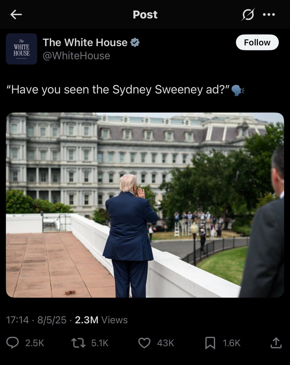 Truthfully I think if we didn’t engage with these types of tweets it would piss the 21 year old interns running these accounts more than ratioing them