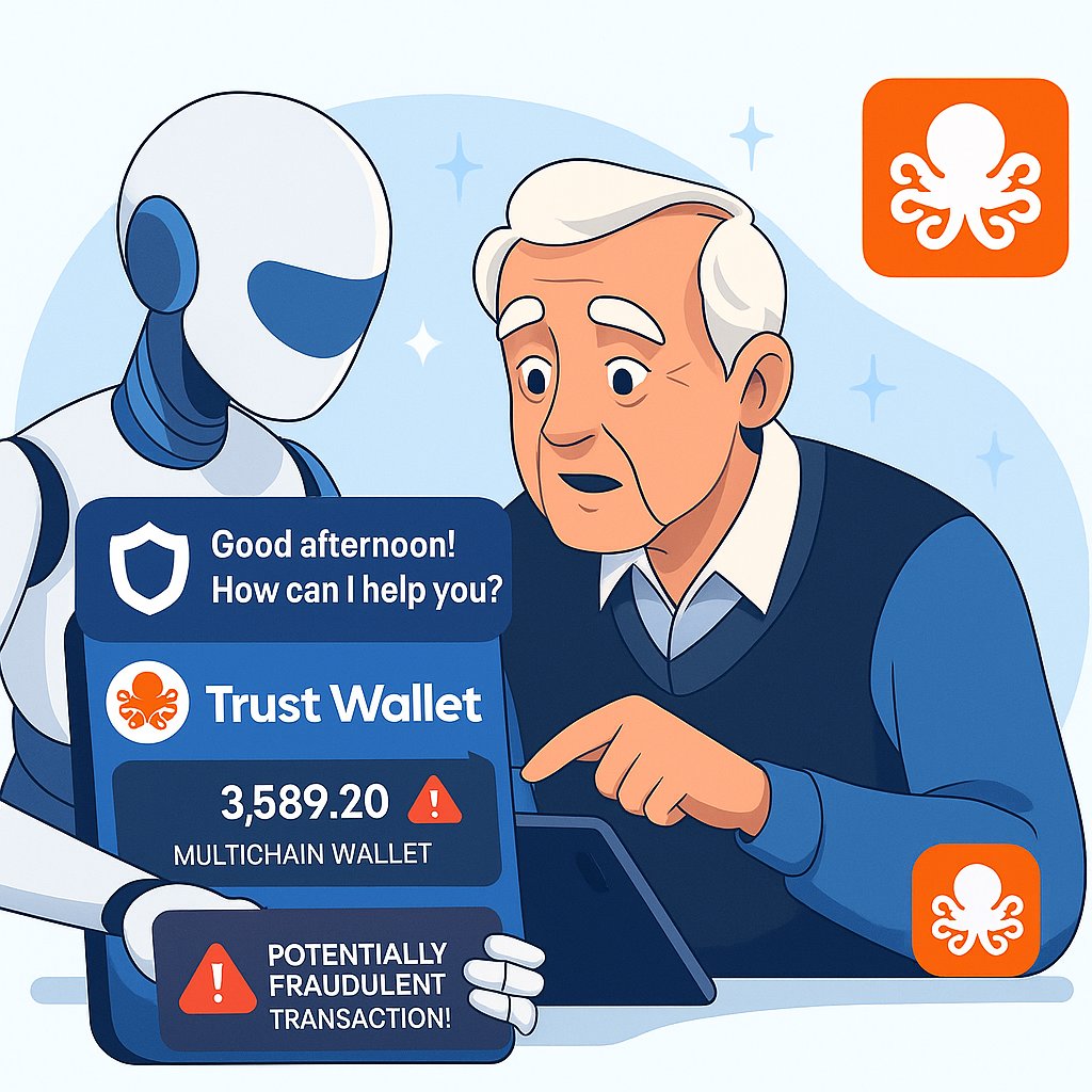 👩🚀GabrielnSpace🛸🪐👽 (@gabrielnspace) on Twitter photo Gm ,
Trust Wallet x <a href="/OpenledgerHQ/">Openledger</a> : AI Revolution
TIME SENSITIVE 🚨
Trust Wallet and <a href="/OpenledgerHQ/">Openledger</a> just announced the most insane collab and nobody's talking about it?!
They're building the first AI-powered wallet interface for 200M+ users.
Your grandma could finally use Gm ,
Trust Wallet x <a href="/OpenledgerHQ/">Openledger</a> : AI Revolution
TIME SENSITIVE 🚨
Trust Wallet and <a href="/OpenledgerHQ/">Openledger</a> just announced the most insane collab and nobody's talking about it?!
They're building the first AI-powered wallet interface for 200M+ users.
Your grandma could finally use