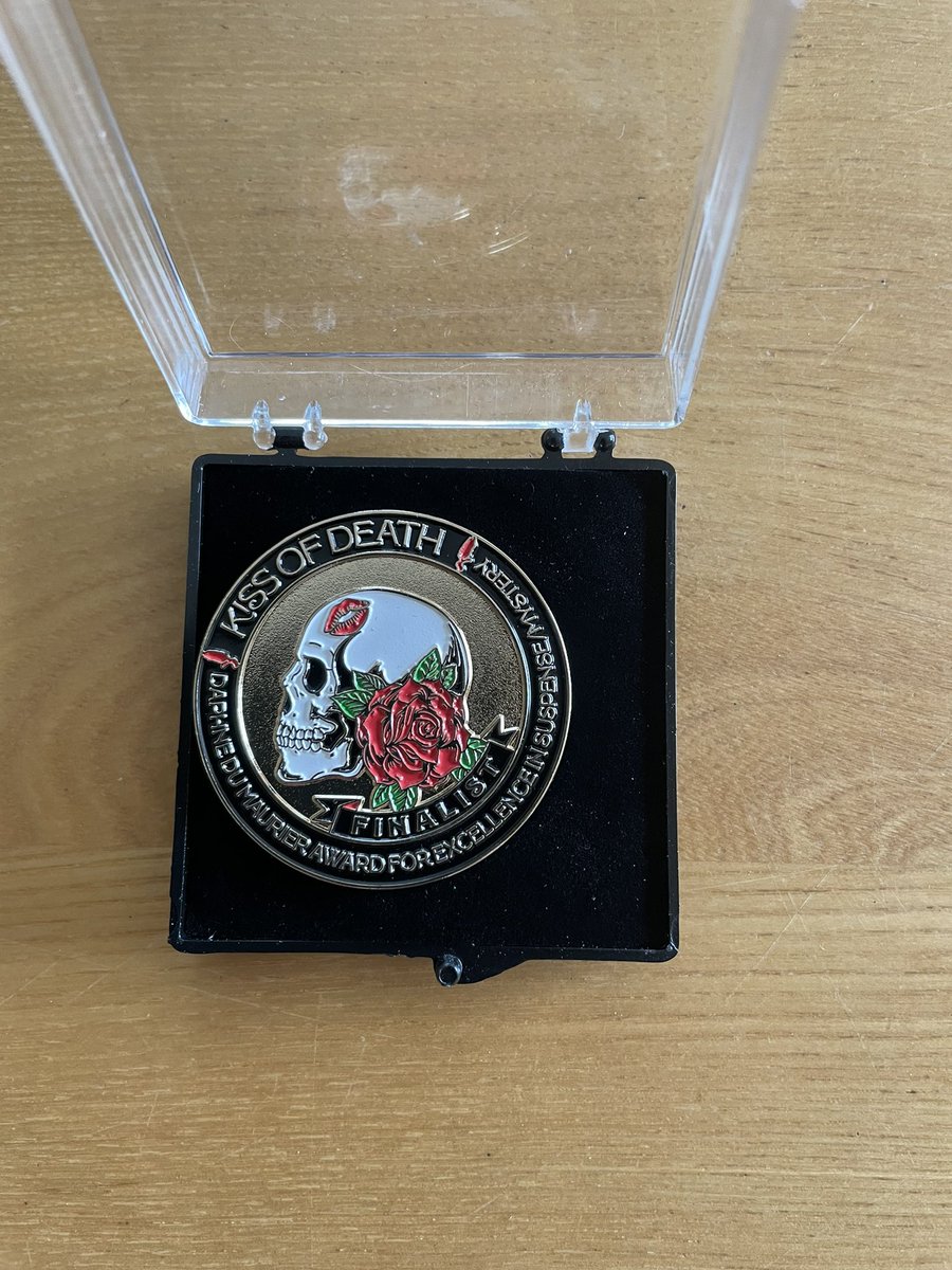 MoragMule's tweet photo. Look what’s arrived in the post from the US. I’m delighted! @RWAKissofDeath
@WritingCommunity @saranaidinecox @FaberAcademy @RichardNSkinner https://t.co/C8JWYETjgT
