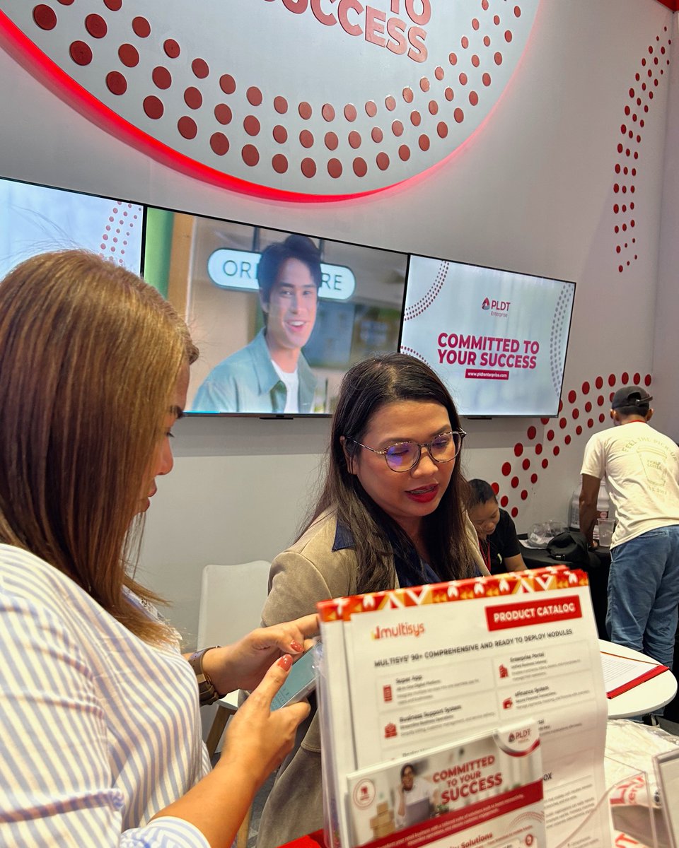 MultisysCorp's tweet image. We connected with the best in retail tech at the NRCE National Retail Conference 2025. 📷 Shout out to @PLDTEnterprise for looping us in on this engaging event!

Did you catch us there? Let&apos;s keep the conversation going! 📷
