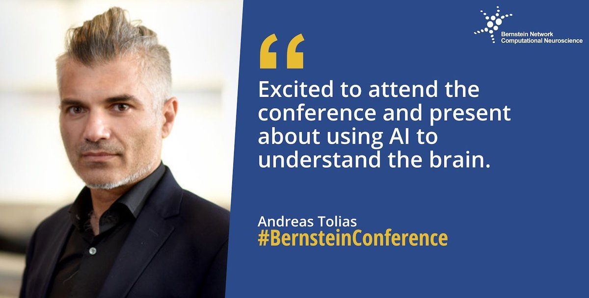 Bernstein Network Computational Neuroscience (@bernsteinneuro) on Twitter photo ❓ How does <a href="/AToliasLab/">Andreas Tolias Lab @ Stanford University</a> use artificial intelligence to understand the brain? Join us at the #BernsteinConference to find out!
You can register until September 17 👉 bernstein-network.de/bernstein-conf…
#CompNeuro ❓ How does <a href="/AToliasLab/">Andreas Tolias Lab @ Stanford University</a> use artificial intelligence to understand the brain? Join us at the #BernsteinConference to find out!
You can register until September 17 👉 bernstein-network.de/bernstein-conf…
#CompNeuro
