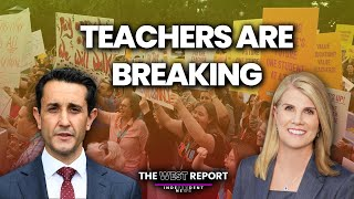 MichaelWestBiz's tweet photo. Big teachers strike in Qld - not over just pay but workloads, school violence and the teacher exodus @JBarnettMW #qpol #auspol 
https://t.co/ZIeGzgeNbg https://t.co/kR3cQ8UrRt