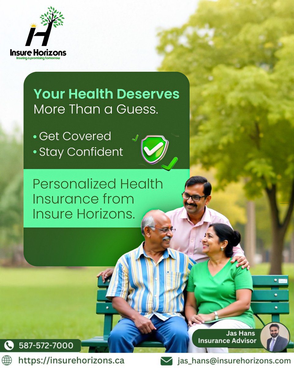 insure61898's tweet image. At Insure Horizons, we believe your health deserves more than uncertainty—it deserves protection, confidence, and peace of mind.

📞 587‑572‑7000
🌐 insurehorizons.ca

#insurehorizons #healthinsurance #personalizedcoverage #insuranceadvisor