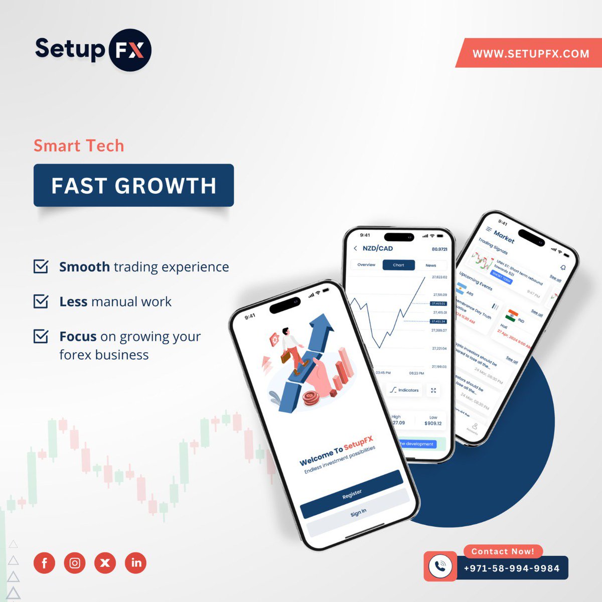 FxSetup's tweet image. 🚨 Tech troubles in your forex brokerage?

⚙️ Get fully integrated with SetupFX:
✔️ MT5, C-Trader, Match-Trader
✔️ CRM + IB + Payments — all connected
✔️ Go live in days, not weeks!
🚀 Smart tech = Fast growth.
🌐 setupfx.com
📞 +971-58-994-9984

#SetupFX #ForexTech