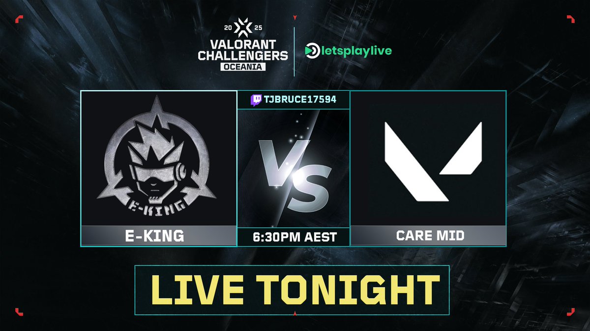 <a href="/HazDaddySlim/">HazDaddySlim</a> <a href="/pilot_vg/">Pilot</a> <a href="/vivid_oce/">vivid</a> <a href="/BOBOvlr/">BOBO</a> <a href="/DigzzyKaye/">DigzzyKaye</a> <a href="/TokaCasts/">Toka</a> <a href="/RealCatgogy/">Catgogy</a> <a href="/realtbgyt/">RealTobyG</a> 🟡 LIVE TONIGHT ON ALL PLATFORMS
🔫 <a href="/BONKERSOCE/">E-KING</a> vs Care Mid
📺 twitch.tv/tjbruce17594
📺 youtube.com/@TJ_Bruce/live
📺 x.com/tjbruce17594
🎙️ <a href="/MerlinJPC/">Merlin</a> <a href="/kmannamk/">Kmannamk</a>
🔍 <a href="/picklope/">picklope</a> <a href="/rqm_noah/">Noah</a>

Produced by <a href="/tjbruce17594/">TJ Bruce | tjbruce17594</a>
