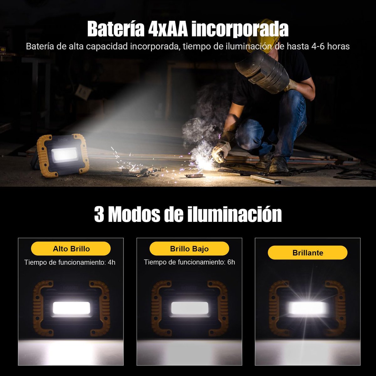 extrastar_es's tweet image. 🔦 ¡Iluminación potente y versátil para cualquier situación! 🔦
🌟 Linterna de Trabajo EXTRASTAR LED - 320LM / 3 Modos 🌟
La herramienta luminosa imprescindible para profesionales y aventureros
🛒extrastar.es 🛒
#HerramientasProfesionales #EXTRASTAR #LinternaLED