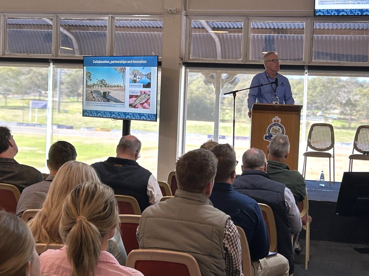 It was great to be at <a href="/CottonAustralia/">Cotton Australia</a>’s 2025 Australian #CottonCollective event in Toowoomba today! 📍🌱🧵

We valued the opportunity to share insights with #Industry as part of a panel discussion with <a href="/MD_Basin_Auth/">MD Basin Authority</a> and <a href="/Nat_Irrigators/">National Irrigators'</a> on what’s next for the #BasinPlan. 📈