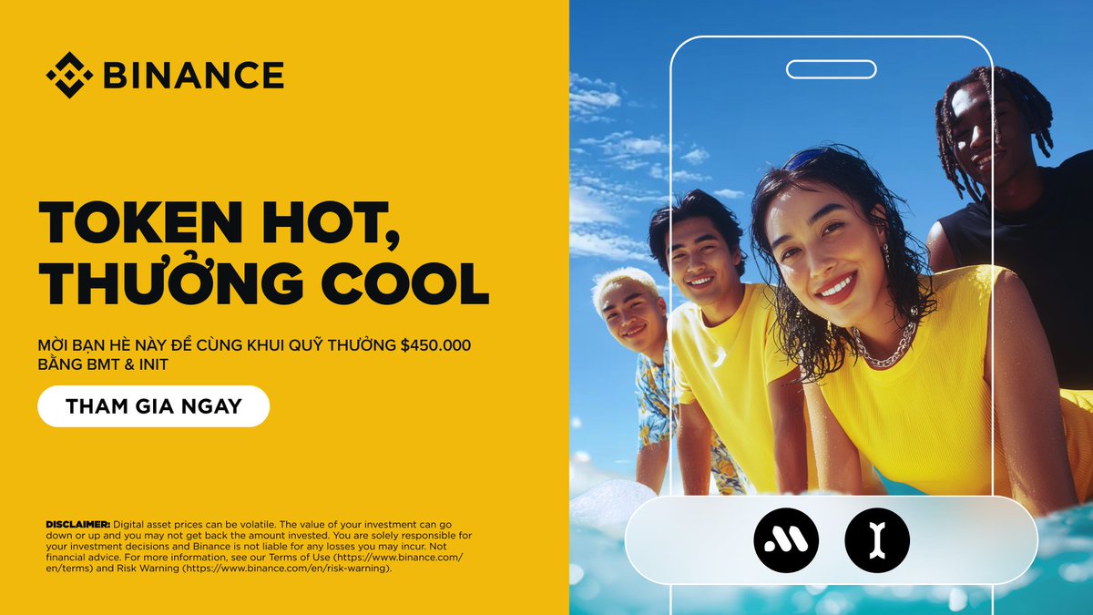 🎯 Mời Bạn – Cùng Nhận Thưởng!

Tham gia chiến dịch giới thiệu cực hot:
💰 Tổng giải thưởng $450,000 bằng BMT &amp; INIT đang chờ bạn!
📅 Thời gian: 05/08 – 04/10/2025
📈 Hoàn thành nhiệm vụ theo từng vòng – Rinh quà lên đến 6 lần!

👉 Bắt đầu mời bạn ngay