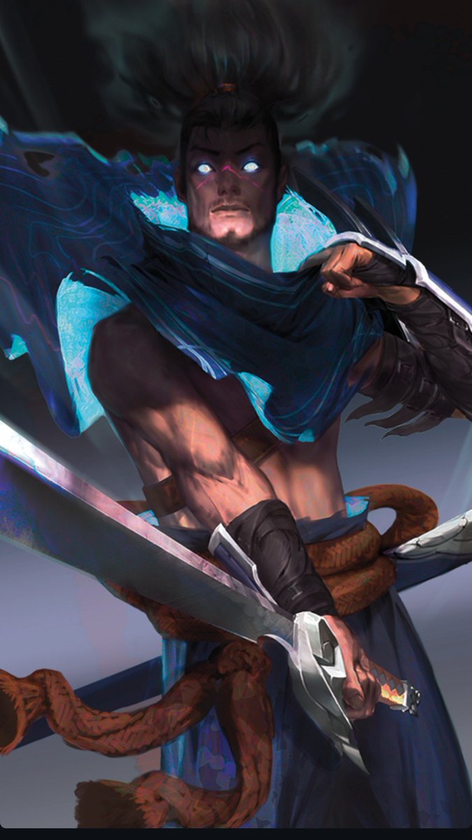Overnumbered Legend Wallpaper for Volibear &amp; Yasuo courtesy of <a href="/playriftbound/">Riftbound</a> on Instagram!