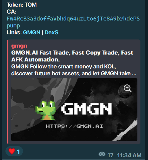 Topbot The winning streak rolls on, and this time it’s $TOM stealing the show ...
