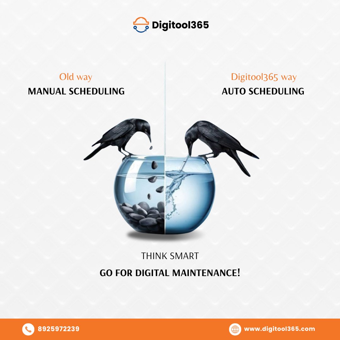 aim2c_official's tweet image. 🚫 Manual maintenance is a productivity killer!
✅ Switch to Digitool365 for:
🔁 Auto Scheduling
🛠️ Timely Reminders
📈 Better Uptime
⏳ Less Manual Work
Think Smart. Go Digital.
🌐 digitool365.com | 📞 8925972239
#Digitool365 #GoDigital #AutoScheduling