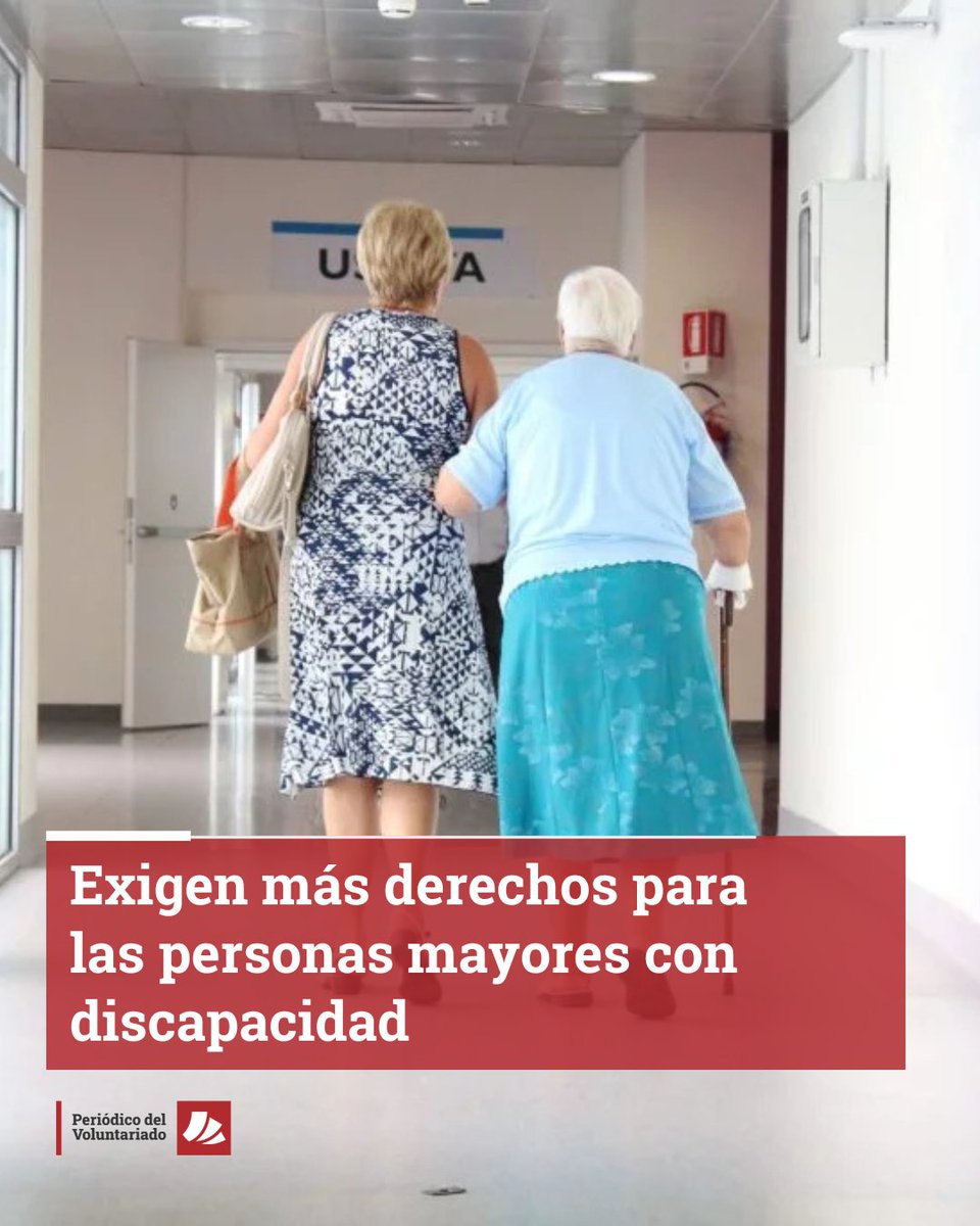 📢 <a href="/COCEMFEnacional/">COCEMFE</a> reclama políticas públicas que garanticen una vida plena y autónoma de los abuelos y abuelas con discapacidad.

🖥️ Lee la noticia completa: elperiodicodelvoluntariado.com/exigen-mas-der…