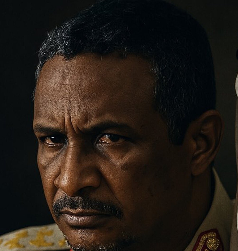RSF leader Hemeti is arguably the most hated rebel figure in African history. 

No other rebel group has ever displaced 12 million people, killed over a million, and laid siege to a city like Alshar, home to 800,000 civilians now dying of hunger and disease.

All of this is