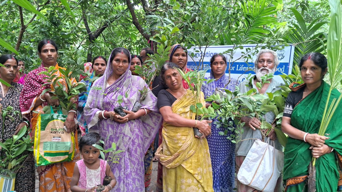 LRRMission's tweet photo. Distribution of 2277 indigenous fruit saplings among 418 beneficiaries and School student at Sagar Block. Programme supported by @HCL_Foundation https://t.co/kXqH90k2T4