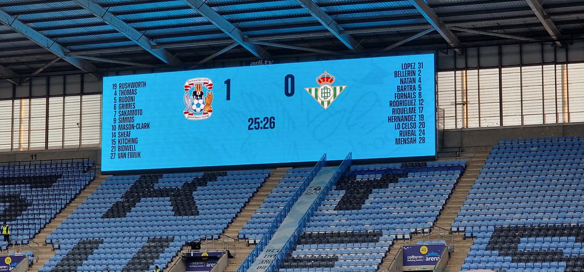 1/1 #PUSB It’s was the honour and privilege of my sporting life to commentate on <a href="/Coventry_City/">Coventry City</a>’s friendlies against <a href="/RealBetis/">Real Betis Balompié 🌴💚</a> and <a href="/fcstpauli/">FC St. Pauli</a>. If you’d told the 10-year-old kid from South Wales listening to games on his transistor radio under a blanket, he’d be that voice one