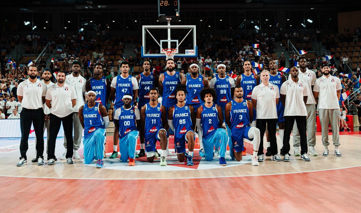Le groupe TF1 a communiqué le programme des matchs de l’équipe de France sur ses antennes :

🏀 Belgique-France : Jeudi 28 août à 16h50 sur TMC et TF1+
🏀 France-Slovénie : Samedi 30 août à 16h50 sur TMC et TF1+
🏀 Israël-France : Dimanche 31 août à 16h50 sur TMC et TF1+
🏀