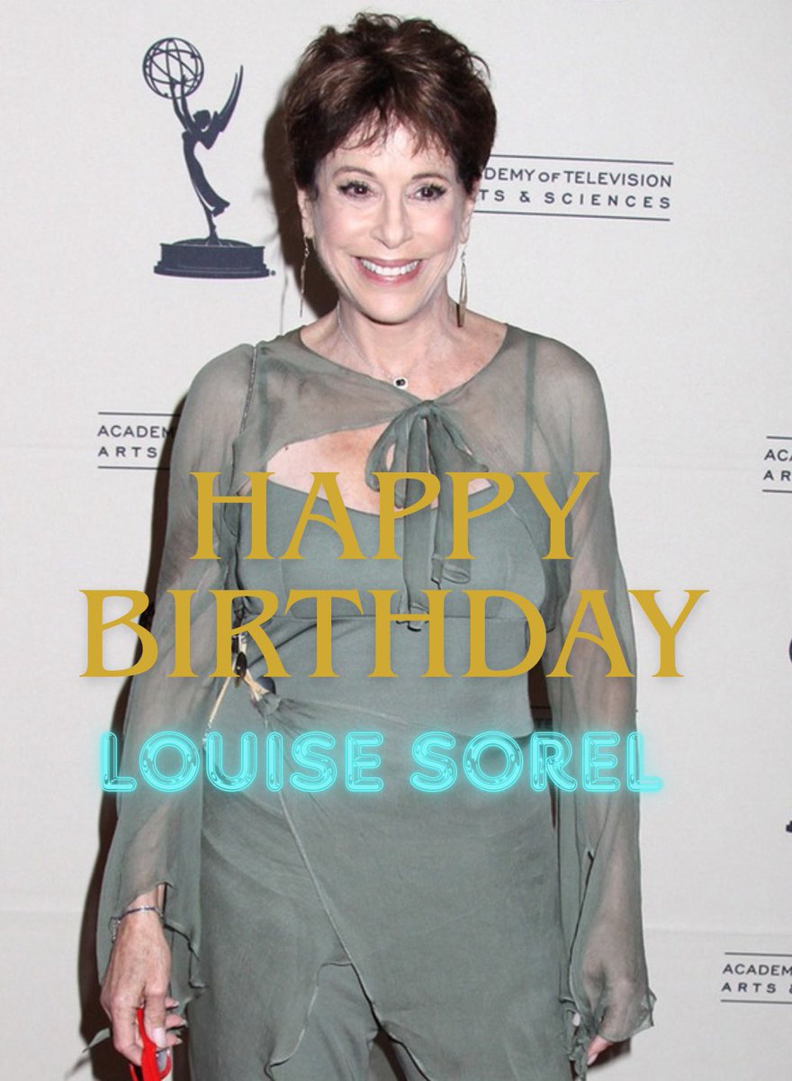 Happy Birthday to Louise Sorel she plays my Aunt Vivian Alamain🥳🥳🥳 #Days