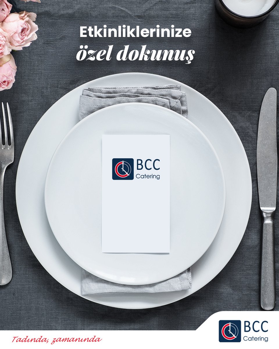 Kurumsal buluşmalarınıza gereken zarafeti sağlıyoruz. Özel organizasyon menülerimizle, her anı ölümsüzleştirecek detaylarla yanınızdayız.
 
 #topluyemekhizmeti #Catering #BCCCatering