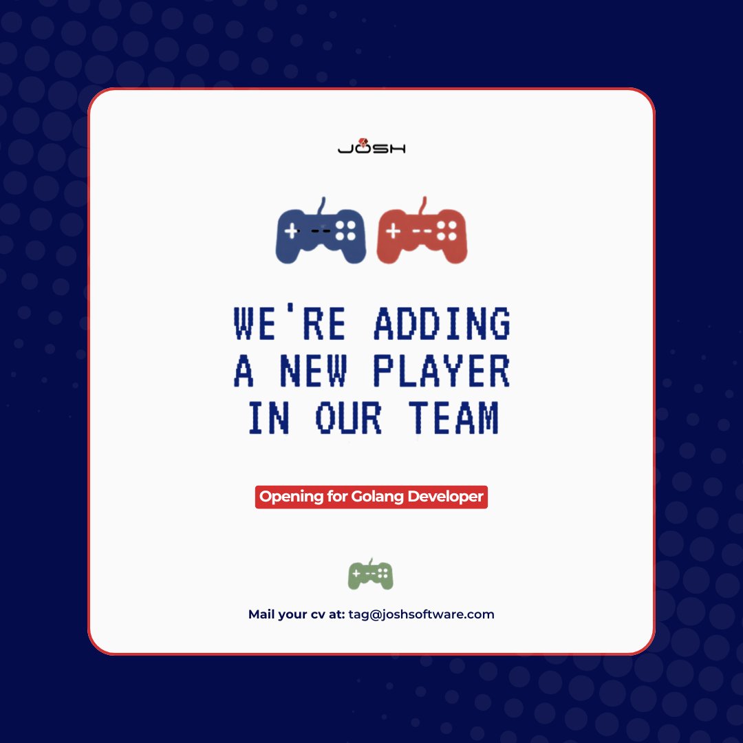 joshsoftware's tweet image. #Hiring #GolangDeveloper
Are you a seasoned Golang pro ready for your next big challenge? Josh Software is hiring a Golang Developer to join our powerhouse team in Hyderabad!
Position: Golang Developer
Location: Hyderabad
Apply now: joshsoftware.app.param.ai/jobs/npgo-gola…
Let’s build…