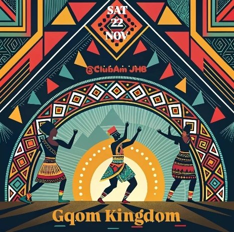 #GqomKingdom 
SAT•22•NOV
@ClubAm_JHB 
[Suprise Symphony]
#uMoyaWakithi 
More Details to Come