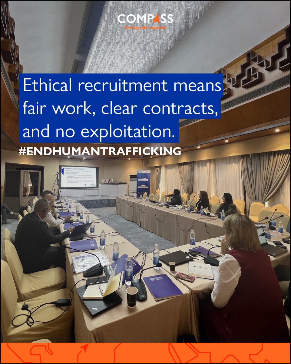 IOM Iraq (@iomiraq) on Twitter photo ✅stronger legal framework
✅bilateral labour agreements
✅better data on migrant workers
✅more trainings for recruiters on human rights
IOM + <a href="/NLinIQ/">Netherlands Embassy In Iraq 🇳🇱🇮🇶</a> support national partners to improve recruitment processes in Iraq for every migrant worker to reduce exploitation. ✅stronger legal framework
✅bilateral labour agreements
✅better data on migrant workers
✅more trainings for recruiters on human rights
IOM + <a href="/NLinIQ/">Netherlands Embassy In Iraq 🇳🇱🇮🇶</a> support national partners to improve recruitment processes in Iraq for every migrant worker to reduce exploitation.