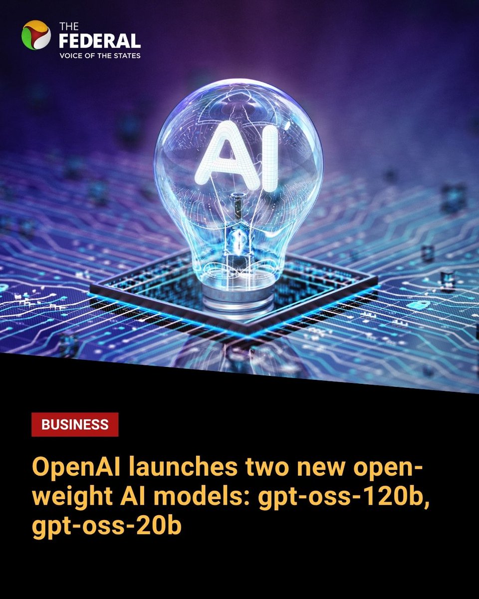 TheFederal_News's tweet image. These #LanguageModels are said to outperform similarly-sized open models on reasoning tasks, demonstrate strong tool use capabilities, and are reportedly optimised for efficient deployment on consumer hardware.

Read more: thefederal.com/category/busin…

#OpenAI #AI