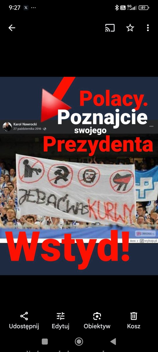 Karol Nawrocki domniemany prezydent