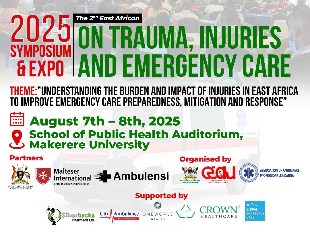 Kampala Symposium on Trauma, Injuries & EM tweet media