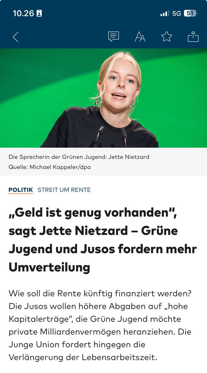 Rahaa on, sanoo Saksan vihreä. Miten tutulta kuulostaa