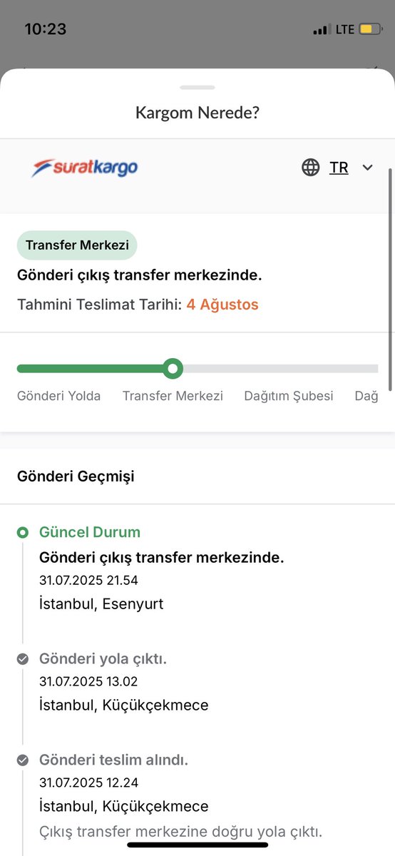godmoneyplease's tweet photo. @SuratKargoTR Tweet atacağına 31 temmuzdan beri beklettiğiniz kargoyu çıkarın!!!! https://t.co/gudCUlUkBI