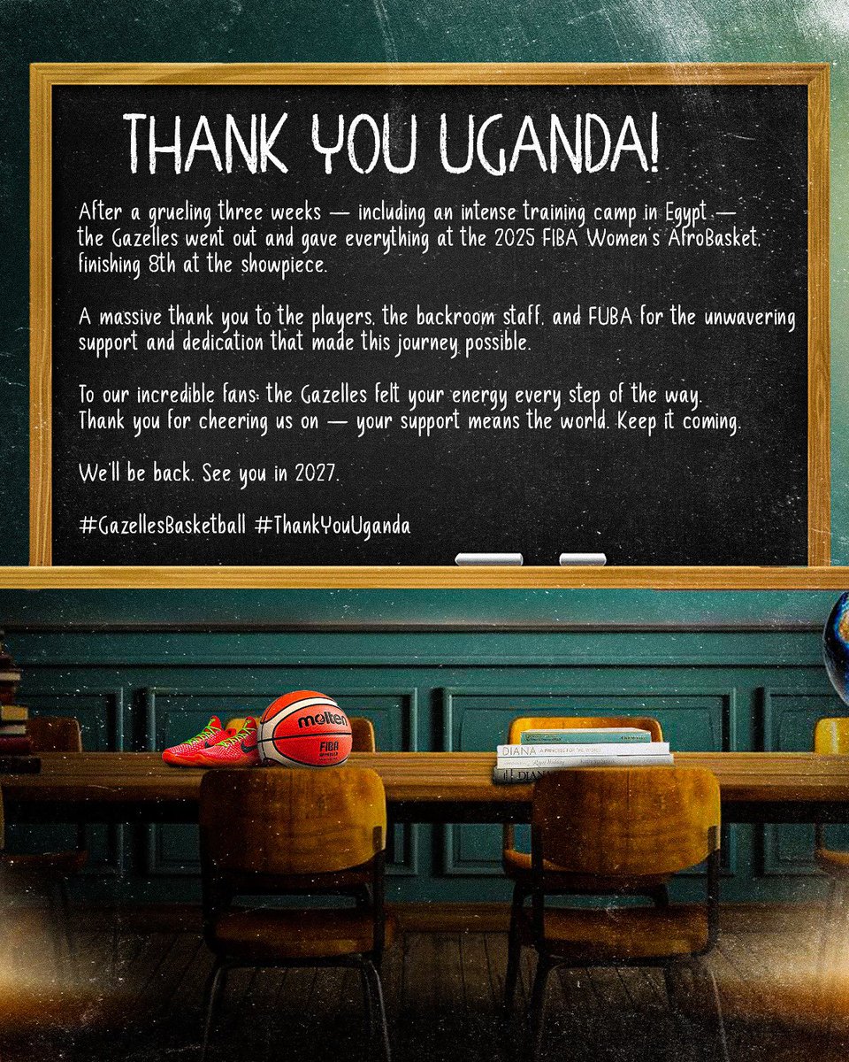 From the Gazelles to all of you, we are grateful ❤️🙏🏾

#GazellesBasketball