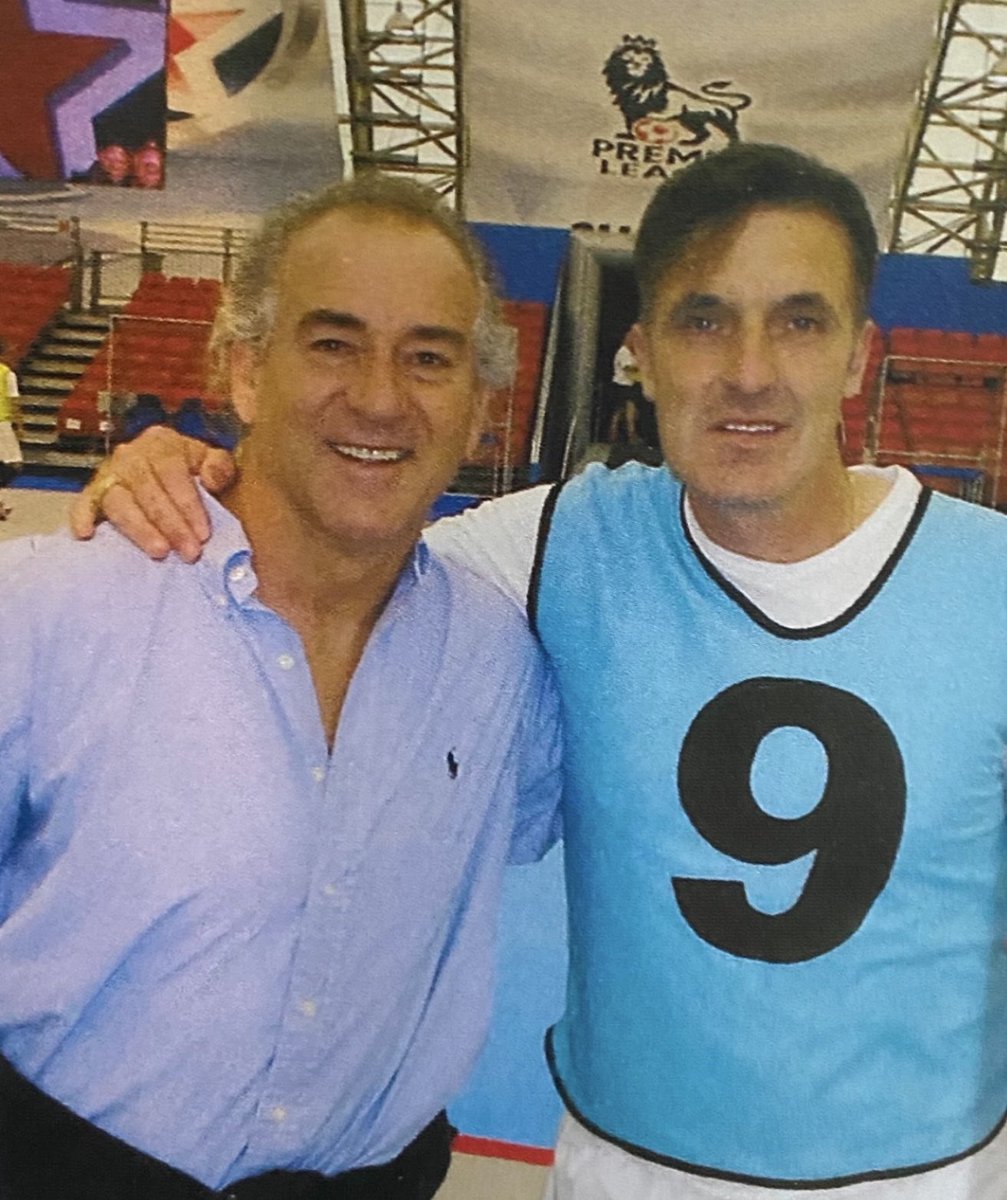 Mozza T shirt month + meeting my Middlesbrough hero’s during my 40 years on Teesside “ Craig Johnston”