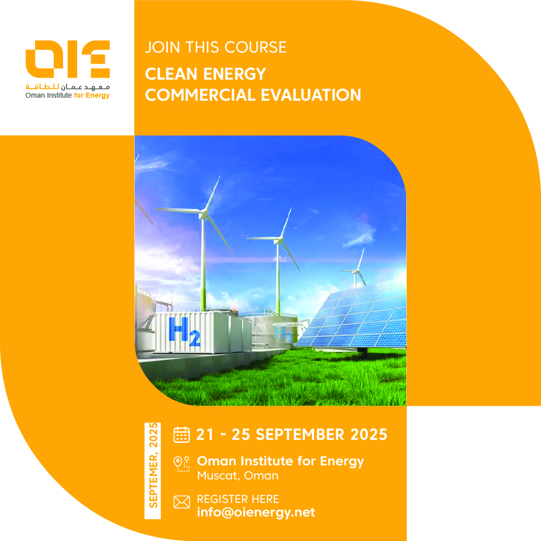OIEOMAN's tweet image. 🌱 Clean Energy: Cost & Pricing
☣️ Hazardous Waste Management
📍 OIE, Oman
📅 21–25 Sep 2025
📧 info@oienergy.net
🚨 Limited seats — Register now!
#CleanEnergy #PollutionControl #OIEnergy #OmanEnergy #Sustainability
