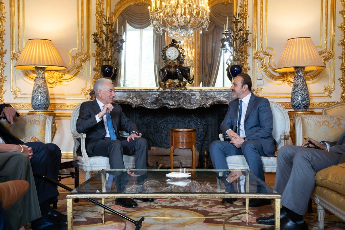 Pleased to have met with Ambassador Al Jassim. Bahrain is an excellent partner for building peace, prosperity, and stability across the Middle East region.  Our U.S.-Bahrain partnership is strong, especially following <a href="/POTUS/">President Donald J. Trump</a> and the Crown Prince announcing $17 billion in new