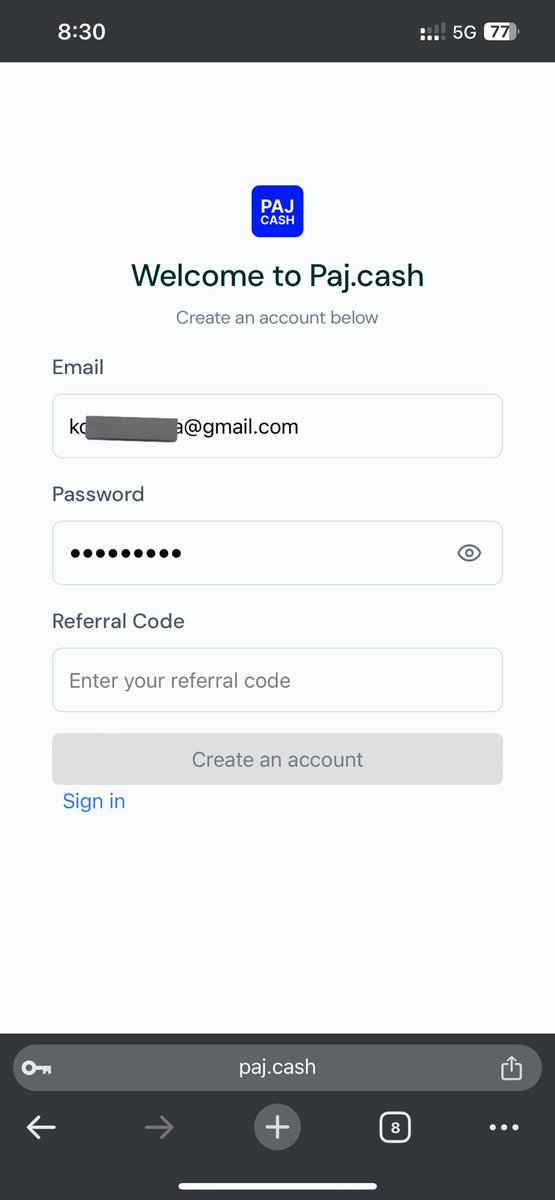 Kyrian Obikwelu (@codewithkyrian) on Twitter photo Hello <a href="/paj_cash/">PAJ CASH</a>, why is it compulsory I must have a referral code to create an account?? Hello <a href="/paj_cash/">PAJ CASH</a>, why is it compulsory I must have a referral code to create an account??