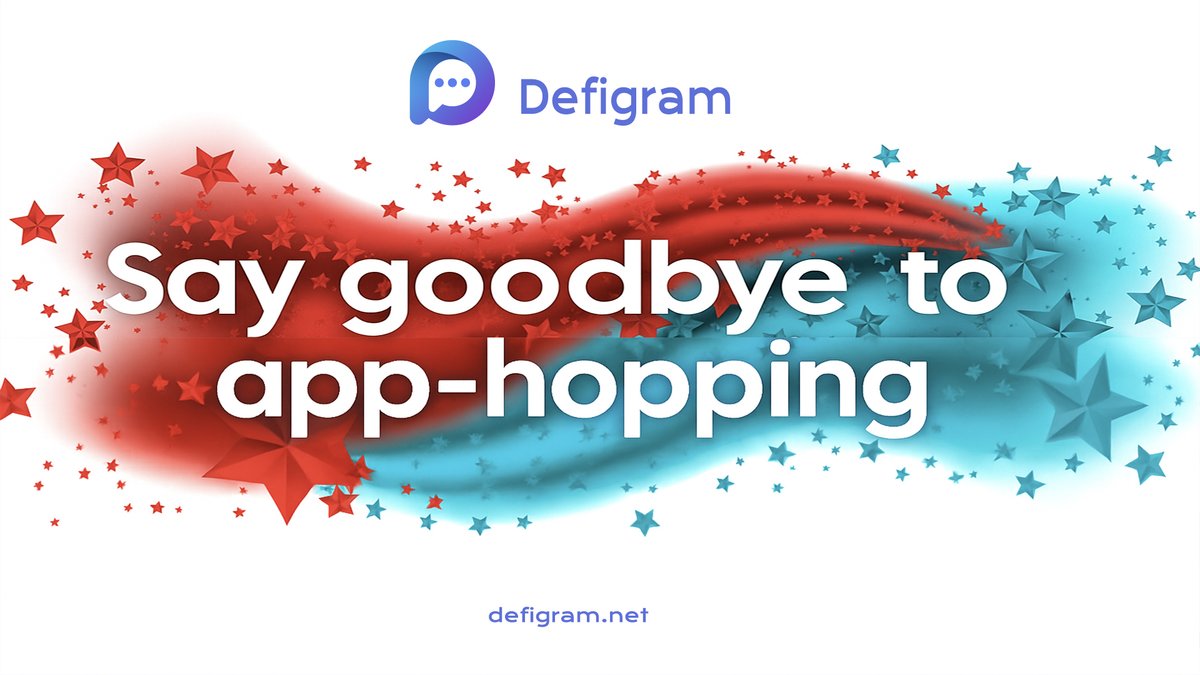 HiDefigram's tweet image. 🚀 Say goodbye to app-hopping!

☀️ #Defigram fuses wallet + IM + DeFi into one smooth experience.

🛠🌐 Chat with project communities &amp;amp; instantly access DeFi tools from the same screen.

$DFG