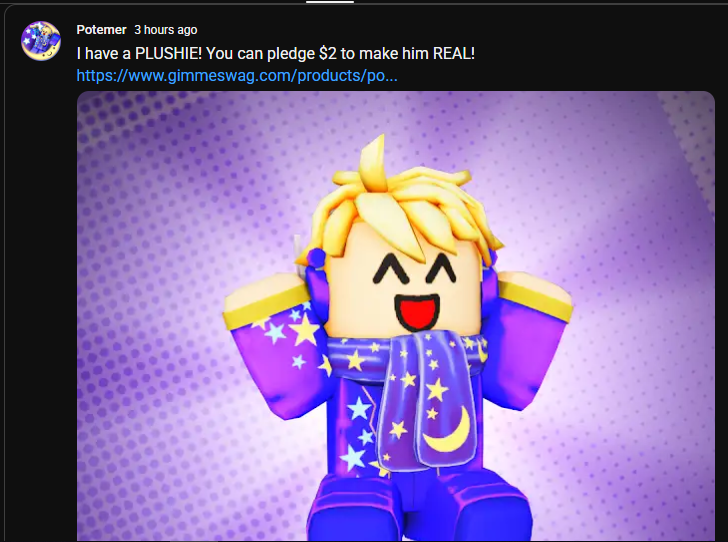 potemer no one buying your plushie