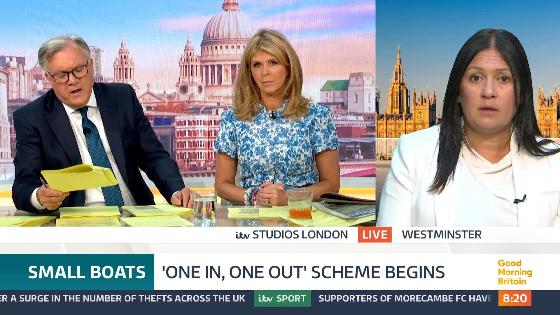 Good Morning Britain on X: "'It undermines the team and it undermines the country,' says @lisanandy. She responds to @AngelaRayner criticising anonymous briefings within the government. https://t.co/nTzvdOmvTO" / X