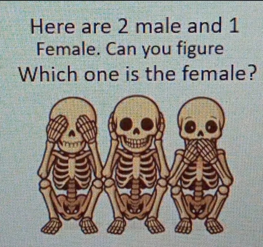 This is so deep.. can you figure which one is the female?????