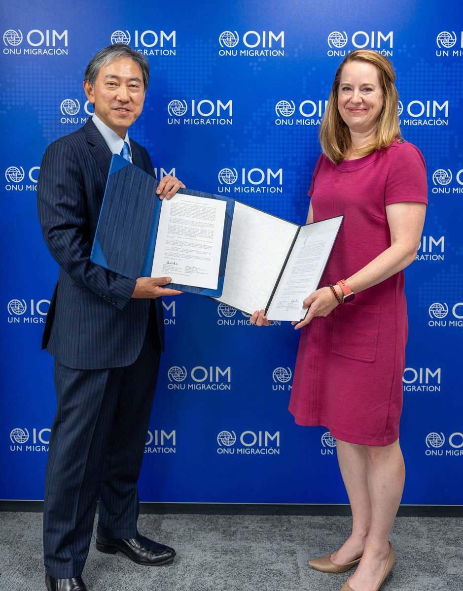 Grateful for Japan’s renewed support to IOM’s Myanmar earthquake response.

With this vital funding, we’re repairing homes, restoring health services, and helping communities rebuild their lives with dignity.

Together, we are advancing recovery and resilience.

@japanmissionge