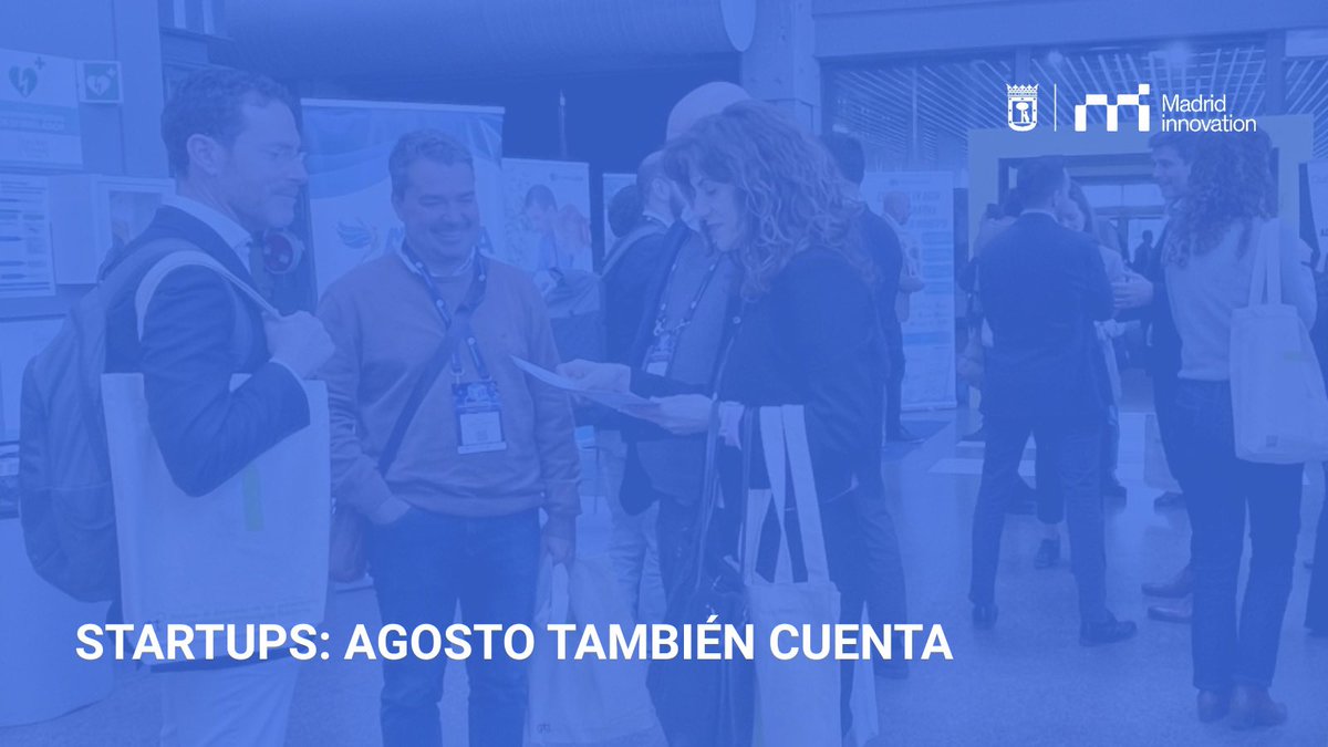 🚀 Agosto no es solo descanso para las startups. Es una oportunidad para revisar objetivos, reforzar equipo, actualizar materiales y prepararte para septiembre, invirtiendo en ti.

➡️Desde #MadridInnovation, seguimos acompañando el crecimiento del #EcosistemaMI también en verano.