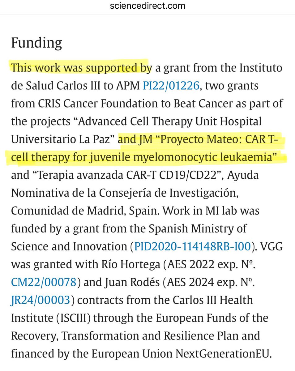 eduardo schell (@eduardoschell) on Twitter photo Muy emocionados y queriamos compartirlo con todos quienes han participado y siguen colaborando con el Proyecto Mateo que dirige <a href="/antonioper_mar/">AntonioPérezMartínez</a> en la Unidad de Terapias Avanzads del Hospital La Paz de <a href="/criscancer/">CRIS contra el cáncer</a> Muy emocionados y queriamos compartirlo con todos quienes han participado y siguen colaborando con el Proyecto Mateo que dirige <a href="/antonioper_mar/">AntonioPérezMartínez</a> en la Unidad de Terapias Avanzads del Hospital La Paz de <a href="/criscancer/">CRIS contra el cáncer</a>