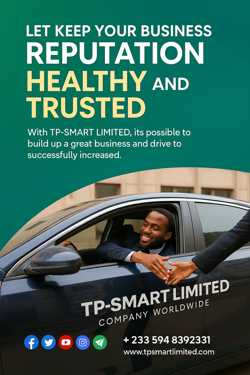 concept_tp23940's tweet image. 🚗 Drive Your Business to Success with TP-SMART LIMITED!
Build trust, boost your reputation, and grow stronger every day.
Let’s take your business worldwide — professionally and powerfully.

#TPSmartLimited #BusinessGrowth #TrustedSolutions #DigitalSuccess #MondayMotivation