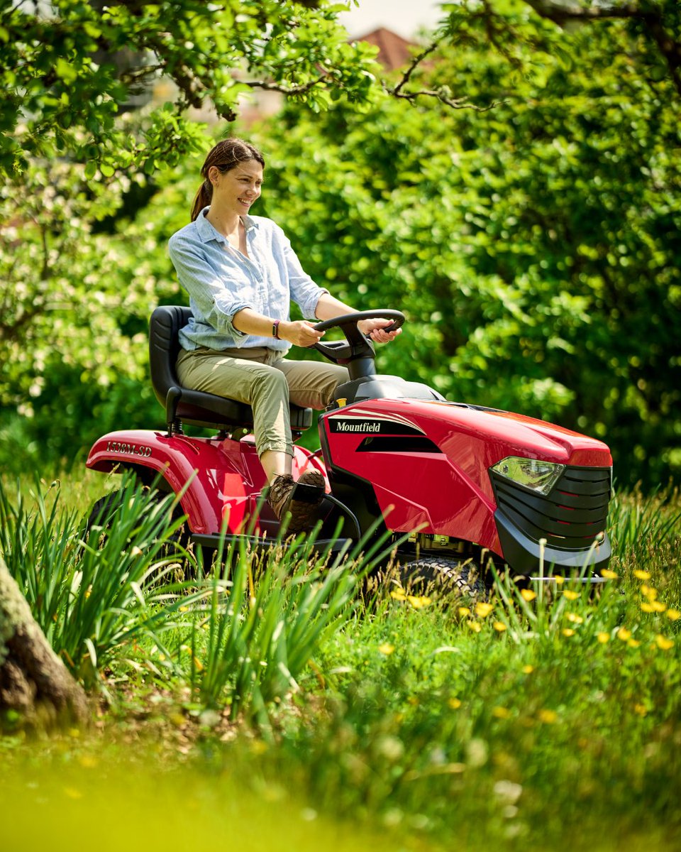 Big Lawn? Bring It On.
Mountfield ride-ons take the hard work out of mowing.
Powerful. Comfortable. Surprisingly fun.
Perfect for taming that August growth 🌿
#MowMountfield #MountfieldRideOn #BecauseItsAMountfield