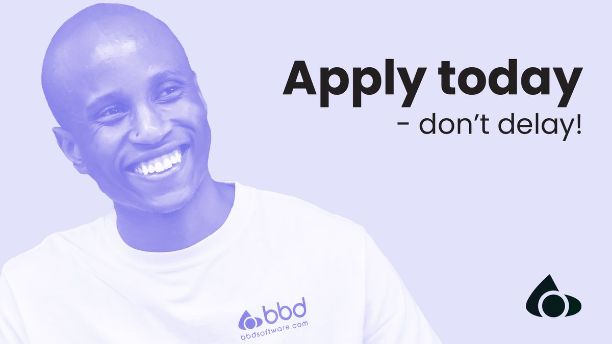 bbdsoftware's tweet image. BBD Grad Programme – Limited places available!​

Join BBD’s Grad Programme and gain invaluable tech experience. Applications are filling quickly –
act now to claim your spot!​🚀

Apply Today: ow.ly/kA5w50WAEX6

#BBDSoftware #gradprogramme #itgrad