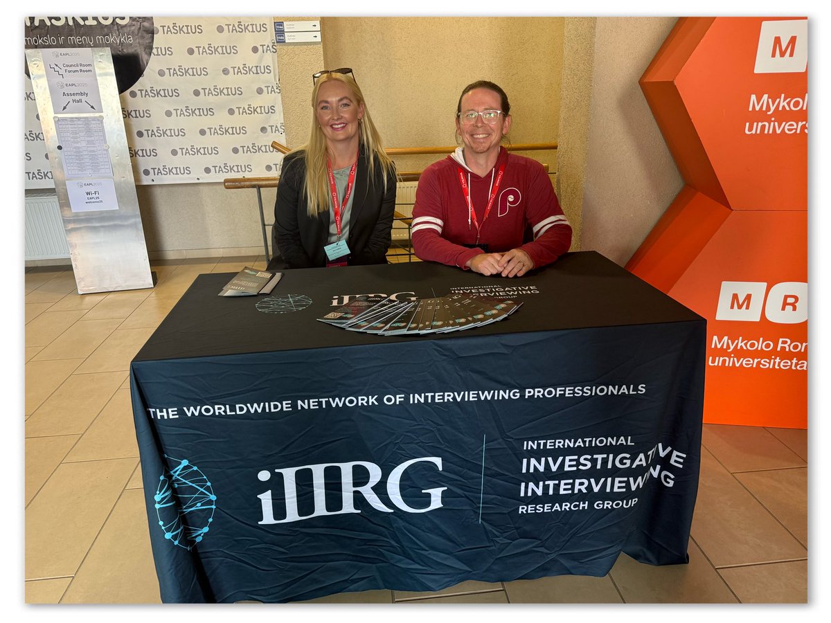 Investigative Interviewing Research & Practice tweet media